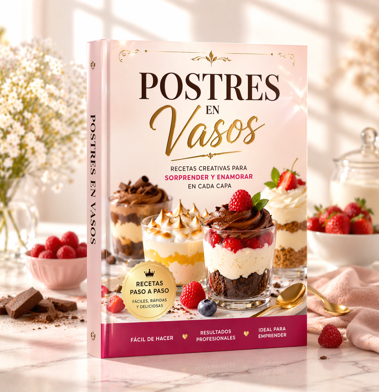 Postres en vasos